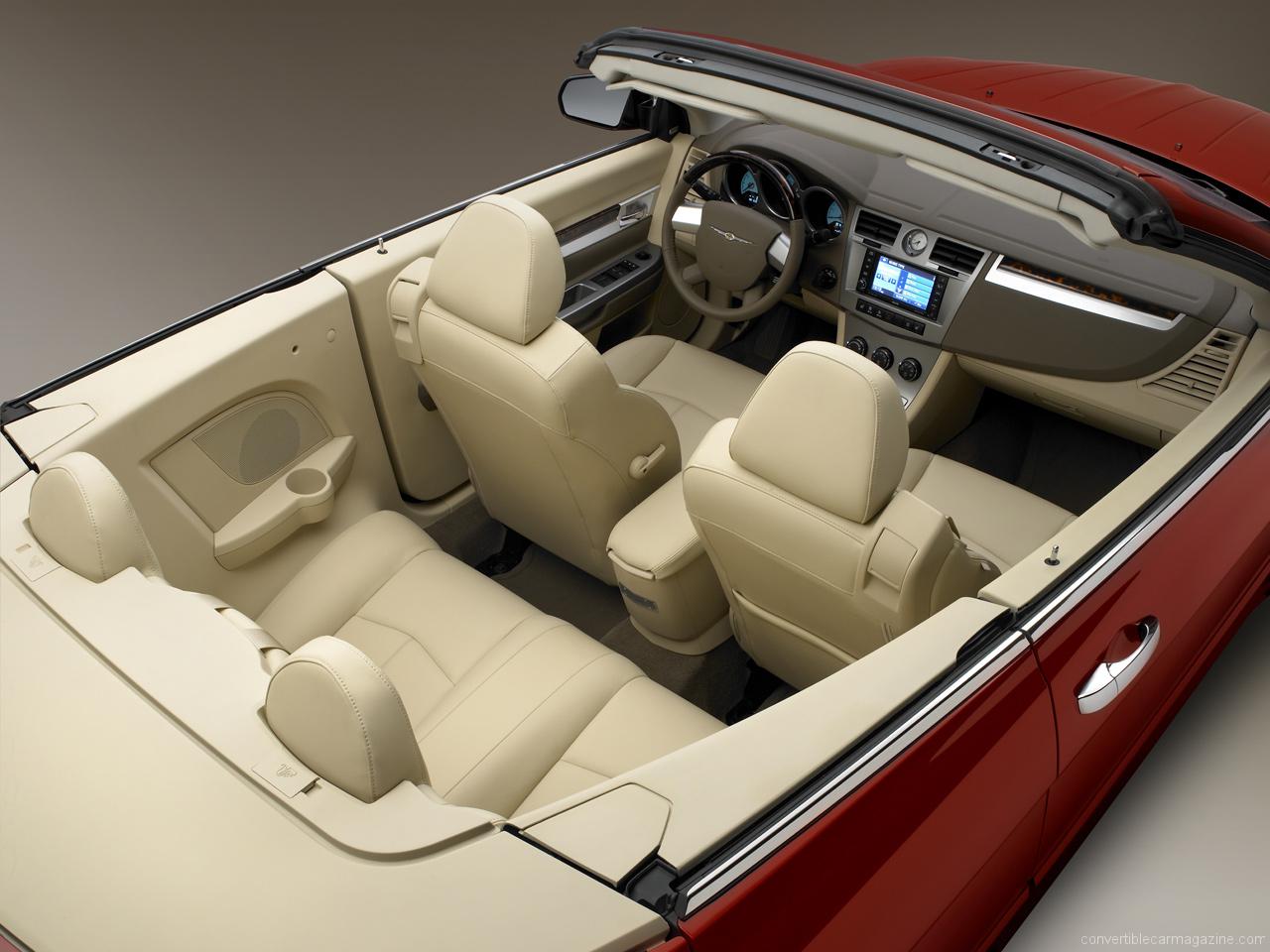 Chrysler sebring convertible specifications