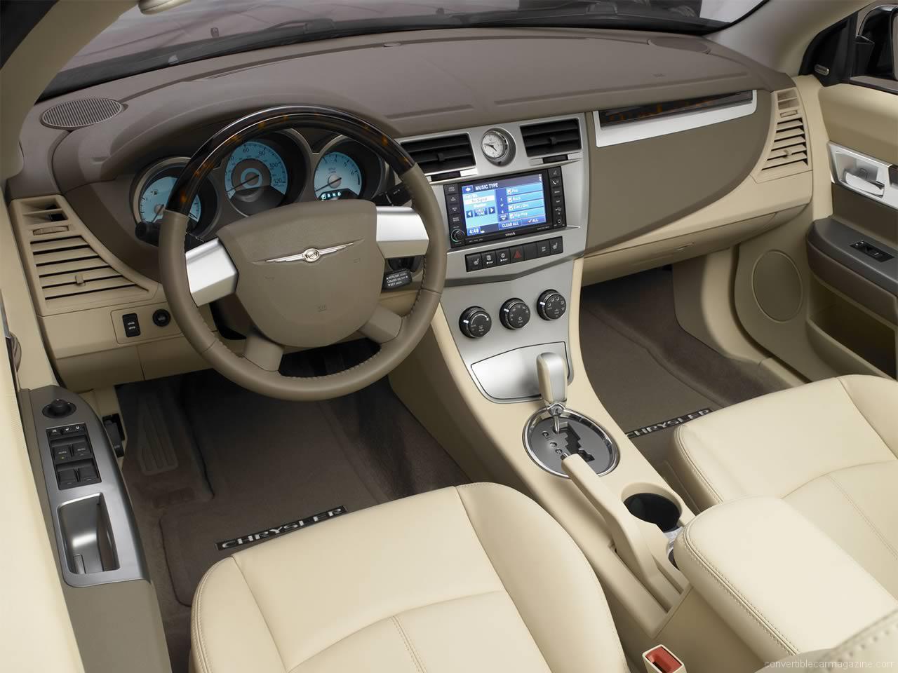 2005 Chrysler sebring convertible options