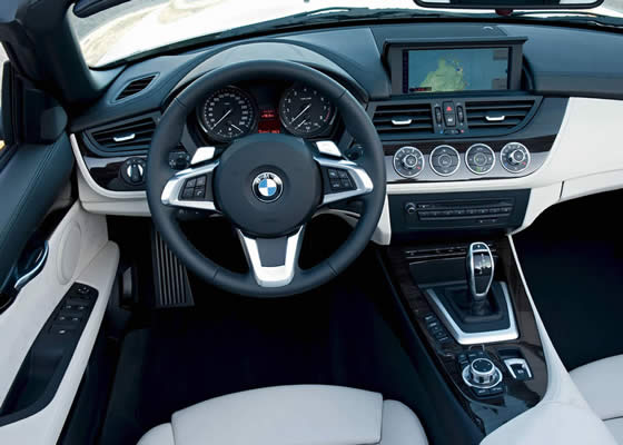 BMW Z4 interior