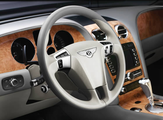 Bentley Continental GTC Speed interior