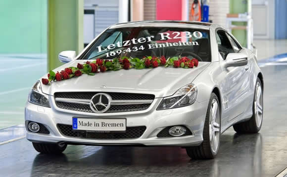 The last R230 Mercedes SL