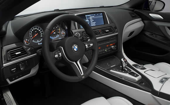 BMW M6 Convertible interior