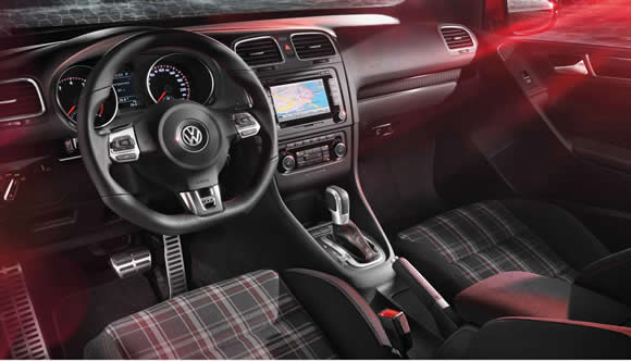 VW Golf GTI Cabriolet interior