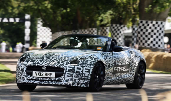 Jaguar F-Type at Goodwood