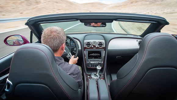 Bentley Continental GT Speed Convertible interior