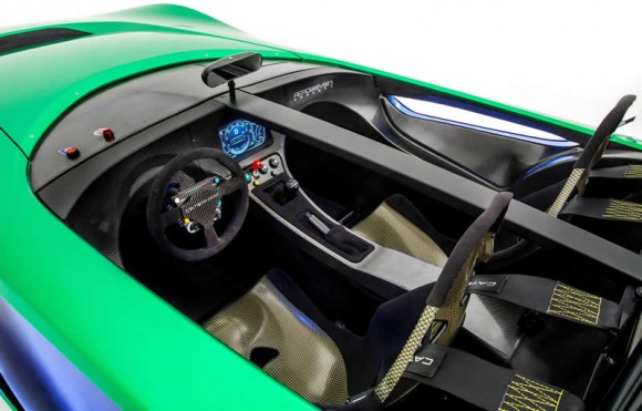 Caterham AeroSeven Concept interior