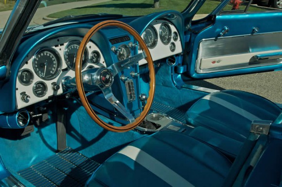 Harley Earl Corvette interior