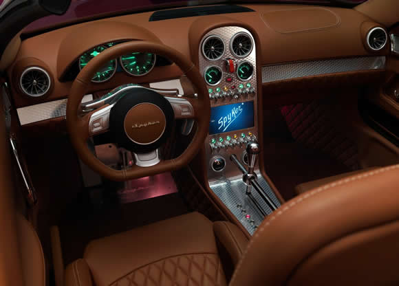 Spyker B6 Venator Spyder interior