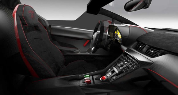 Lamborghini Veneno Roadster interior
