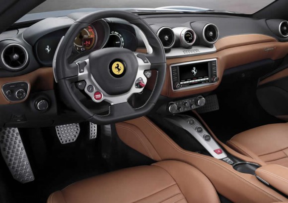 Ferrari California T interior