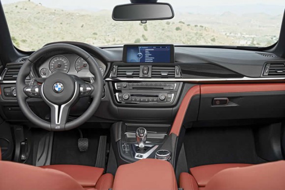 BMW M4 Convertible interior