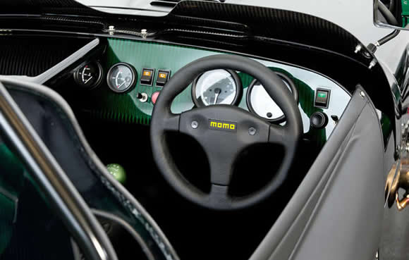 Caterham Seven Kamui Kobayashi interior