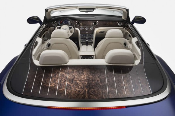 Bentley Grand Convertible interior