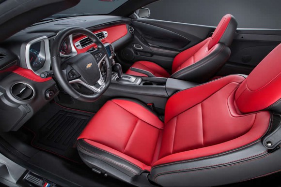 Chevrolet Camaro Convertible interior