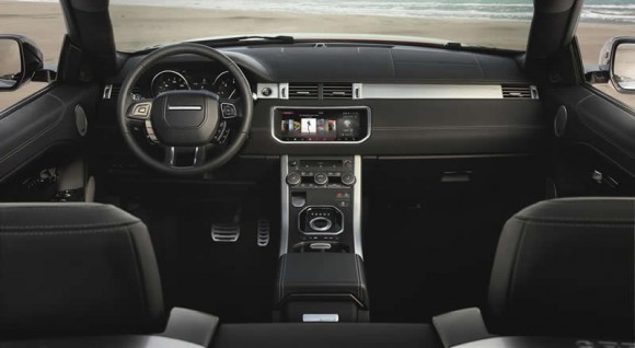 Range Rover Evoque Convertible interior