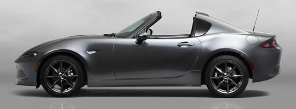 Mazda MX-5 RF roof down