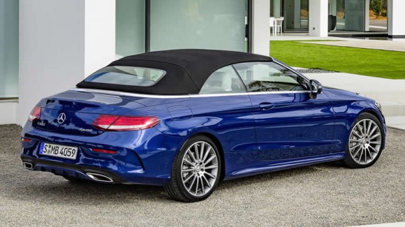 Mercedes C-Class Cabriolet rear