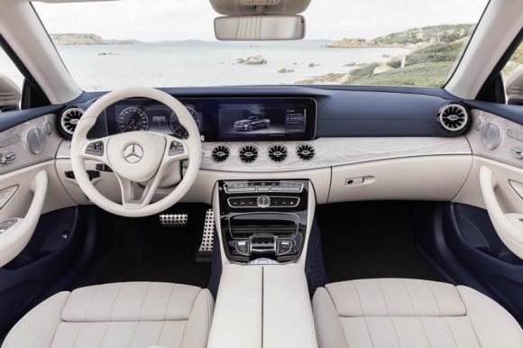 Mercedes E-Class Cabriolet interior