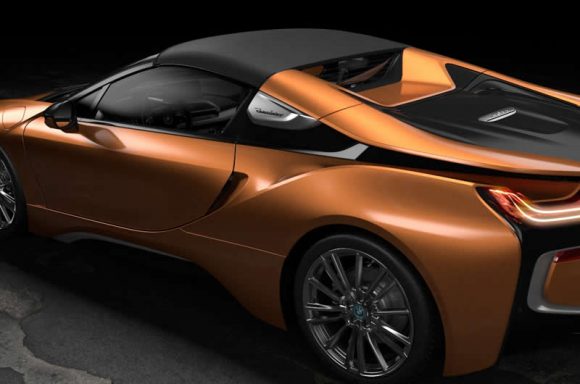 BMW i8 Roadster roof