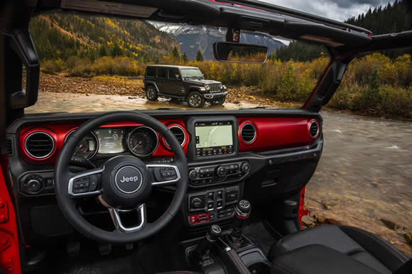 2018 Jeep Wrangler interior