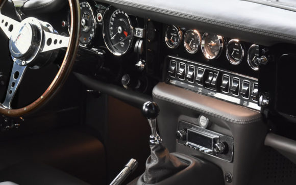 Jaguar E-type interior
