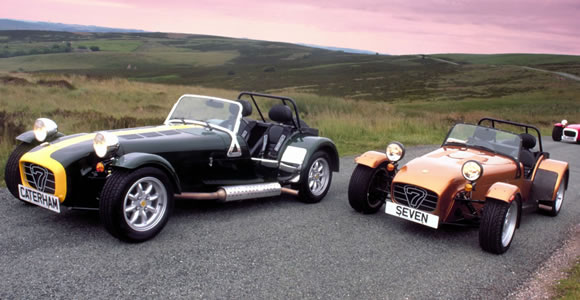 Caterham convertible cars