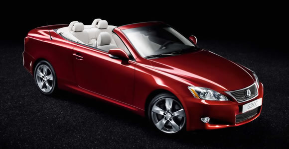 Lexus convertible cars