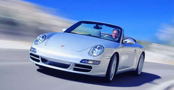 Porsche convertible cars