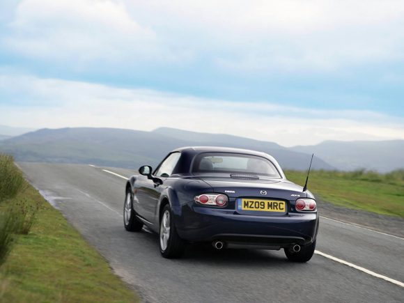 Mazda MX5 roadster coupe