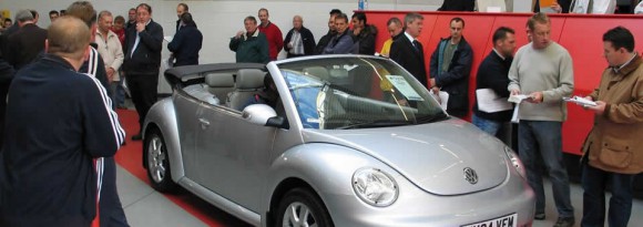 Convertible car auction